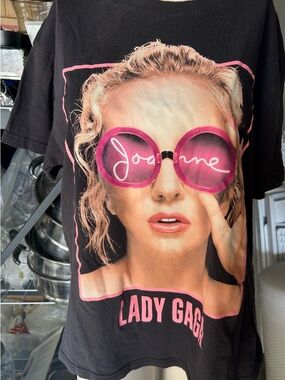 Lady Gaga Joanne tshirt size medium as is condition